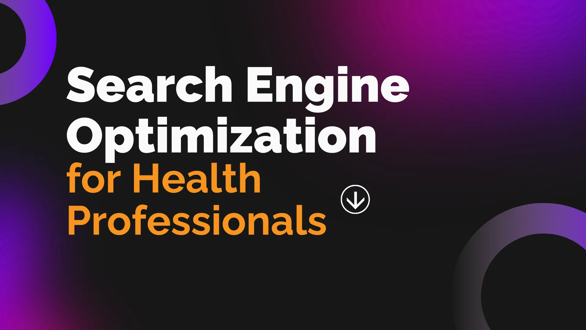 healthcare seo